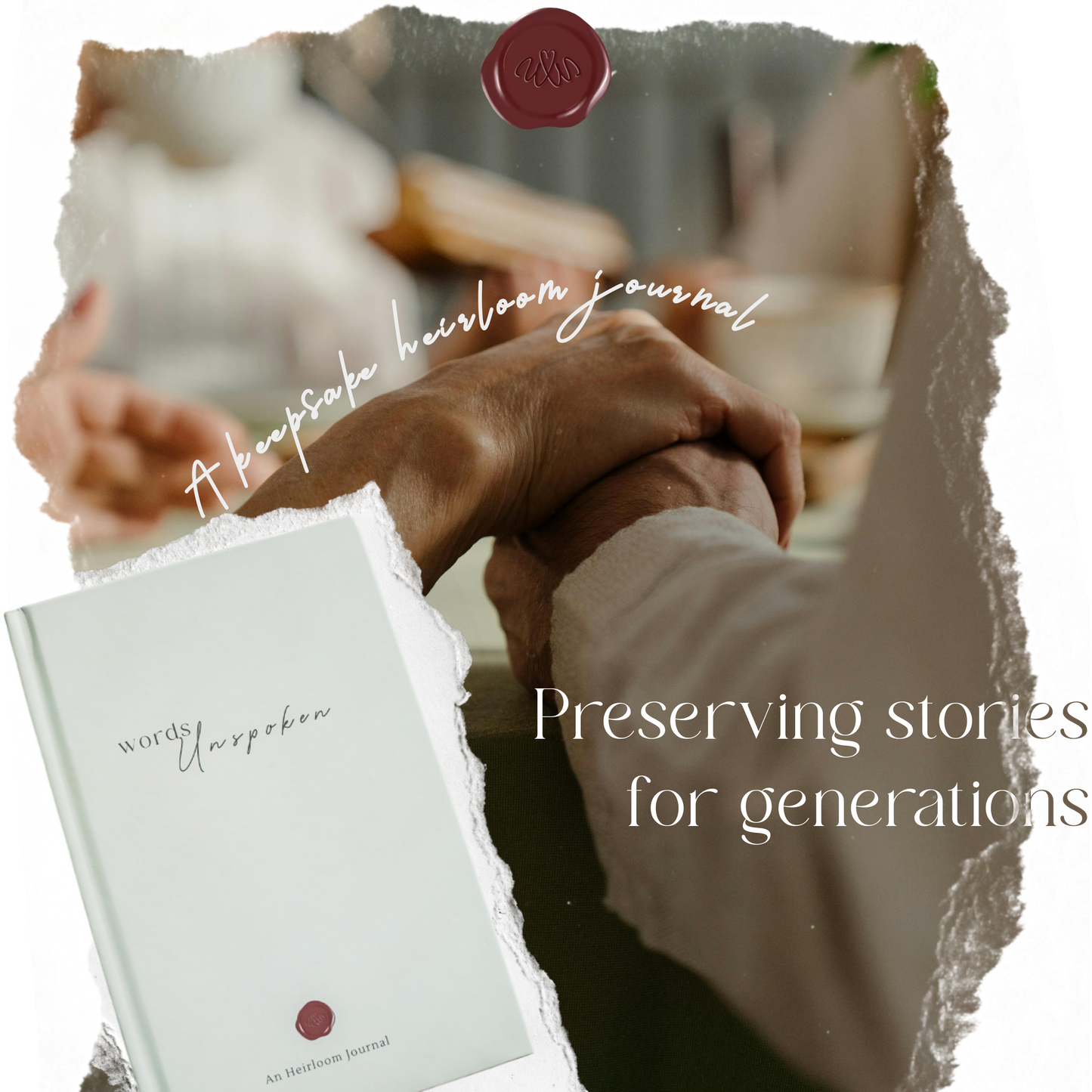 Words Unspoken Heirloom Journal