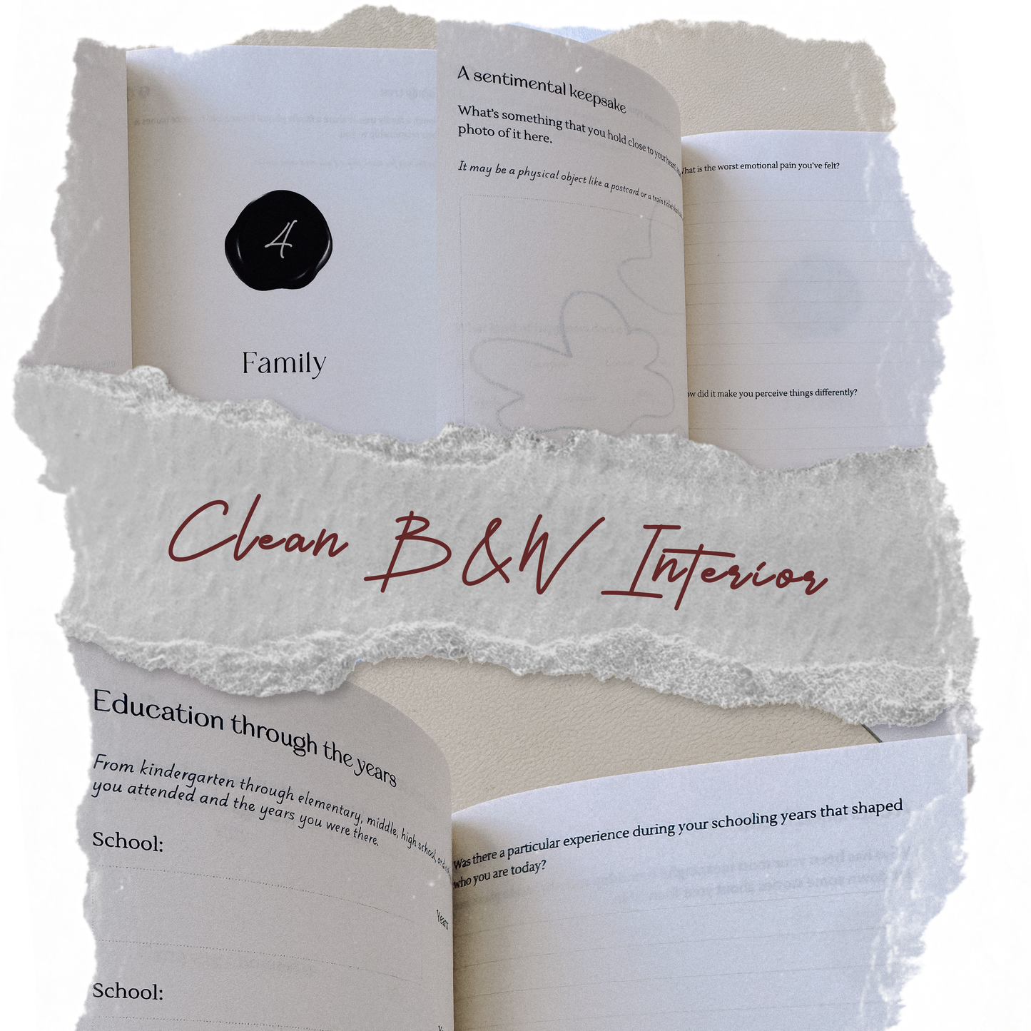 {Paperback} Words Unspoken Heirloom Journal