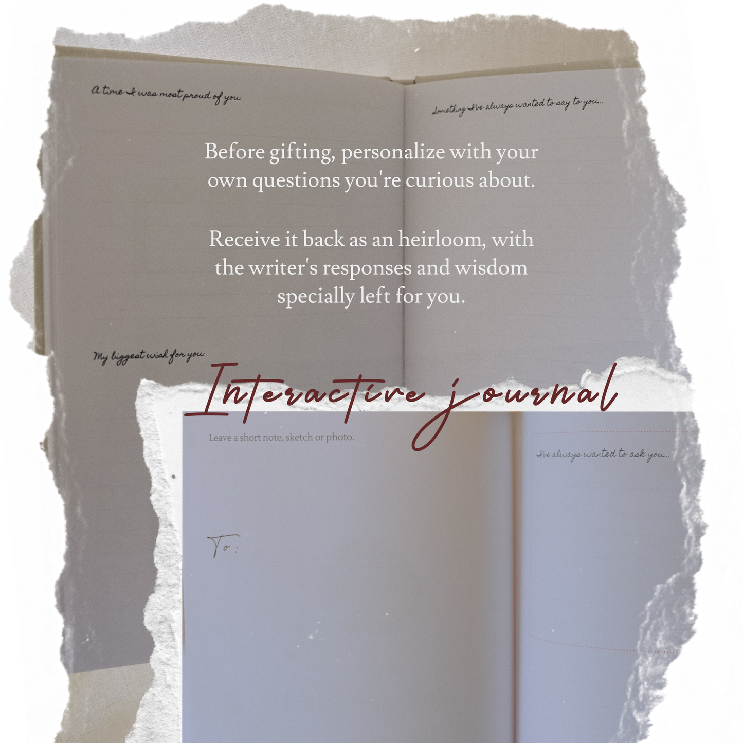 Words Unspoken Heirloom Journal