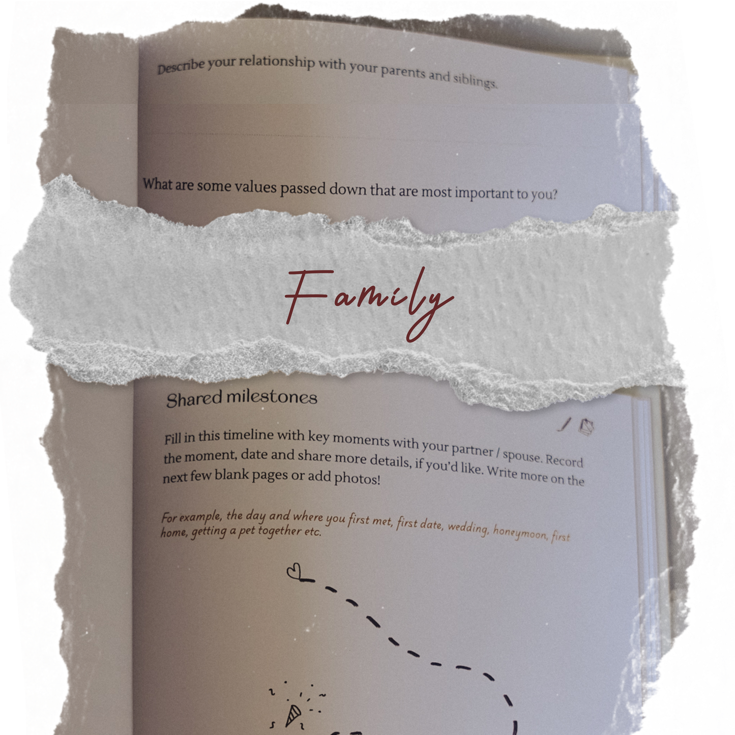 Words Unspoken Heirloom Journal