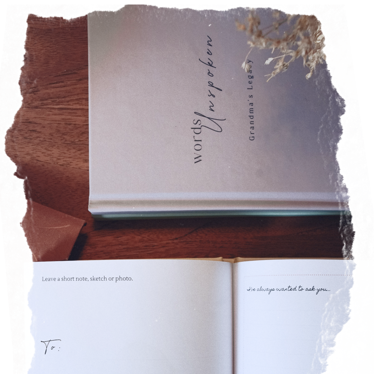 Words Unspoken Heirloom Journal