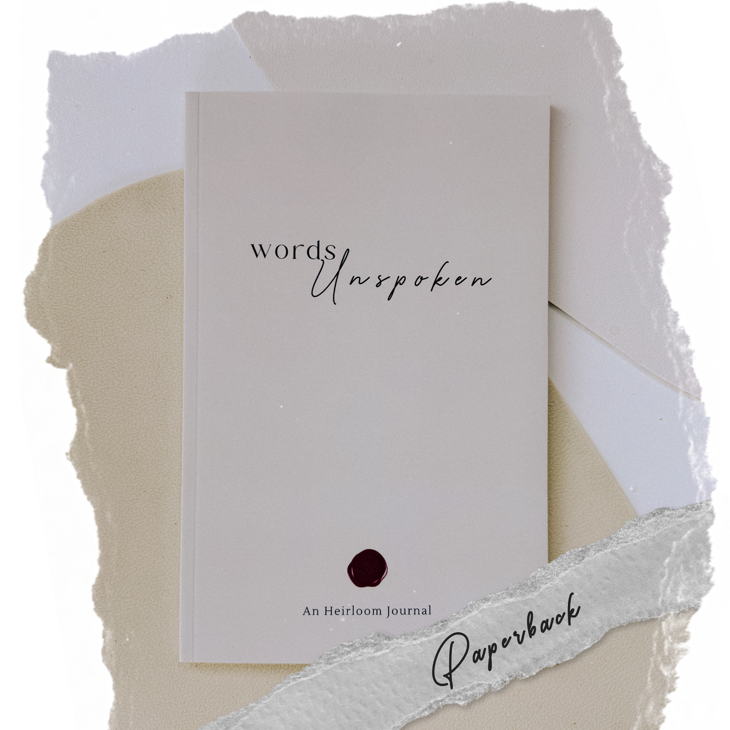 {Paperback} Words Unspoken Heirloom Journal